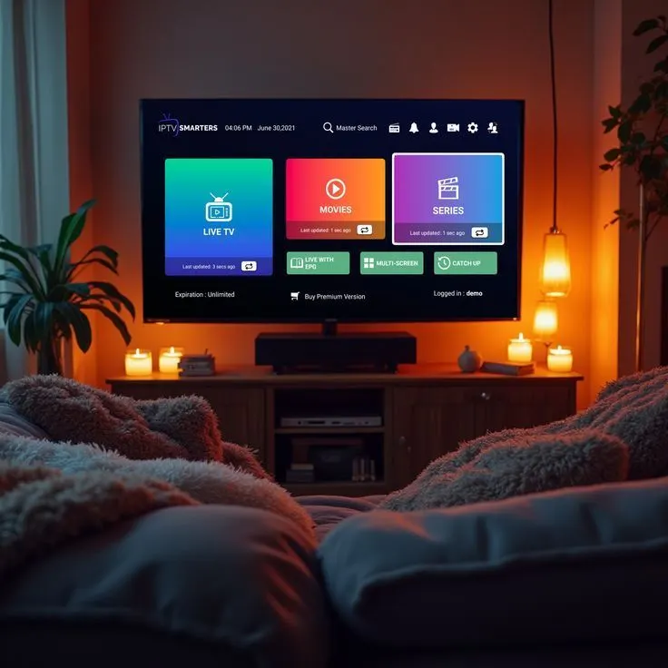 Lux IPTV app player setup streaming service USA